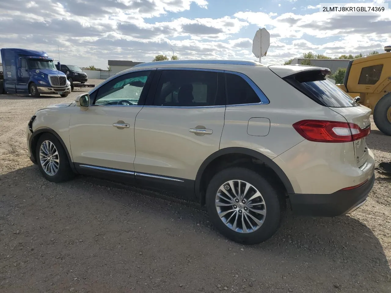 2016 Lincoln Mkx Select VIN: 2LMTJ8KR1GBL74369 Lot: 73766884