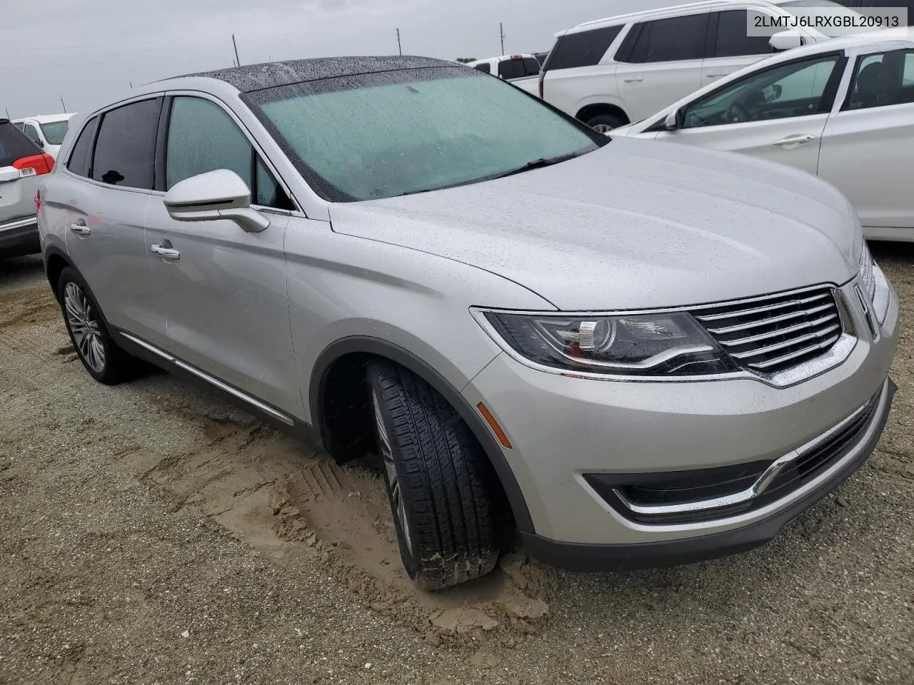 2016 Lincoln Mkx Reserve VIN: 2LMTJ6LRXGBL20913 Lot: 74186494