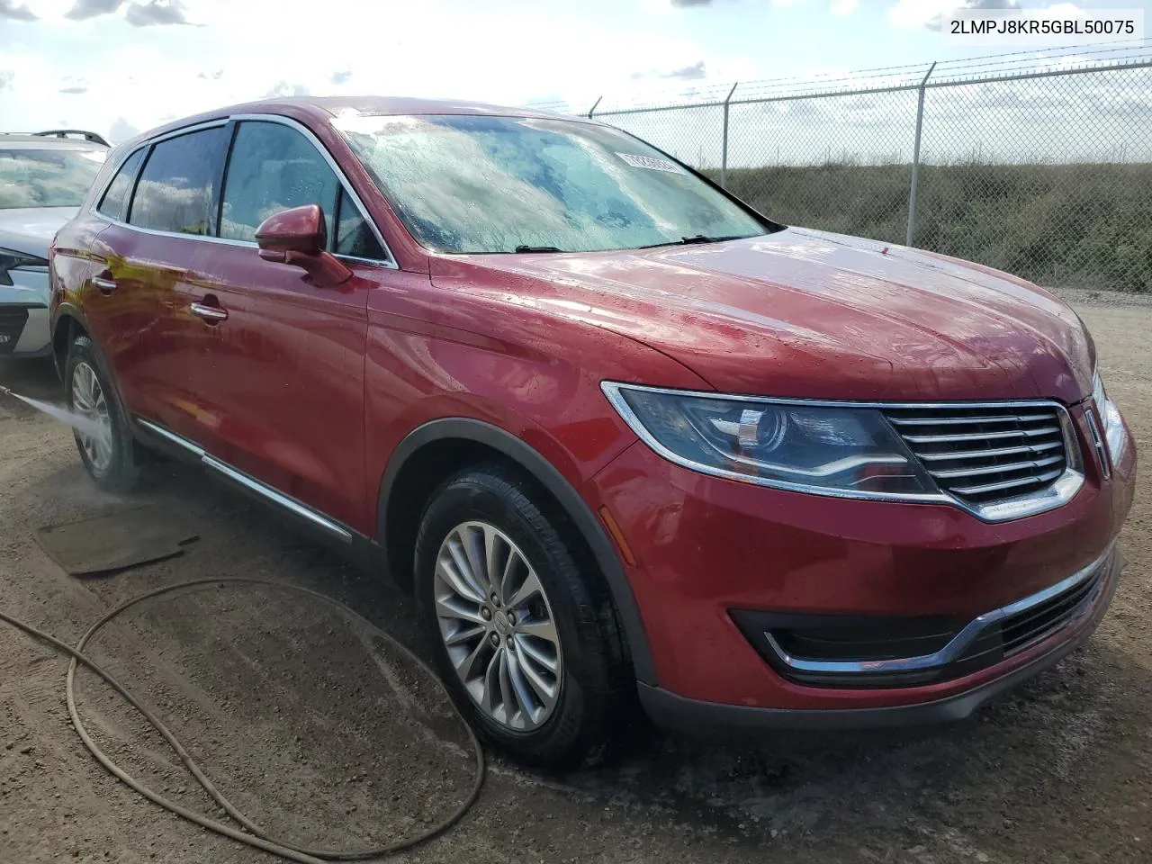 2016 Lincoln Mkx Select VIN: 2LMPJ8KR5GBL50075 Lot: 78236924