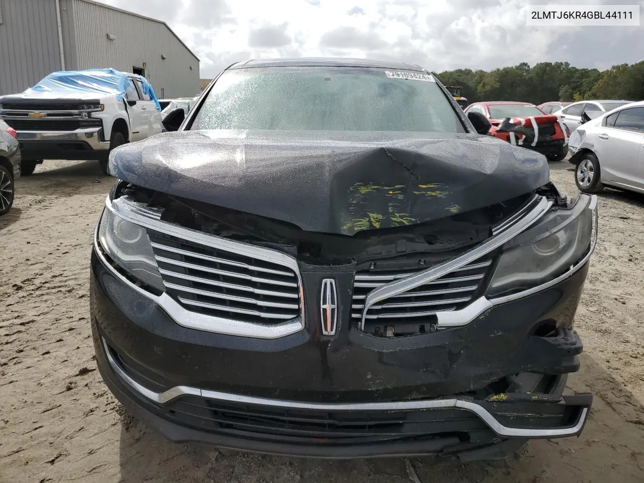 2016 Lincoln Mkx Select VIN: 2LMTJ6KR4GBL44111 Lot: 79109424