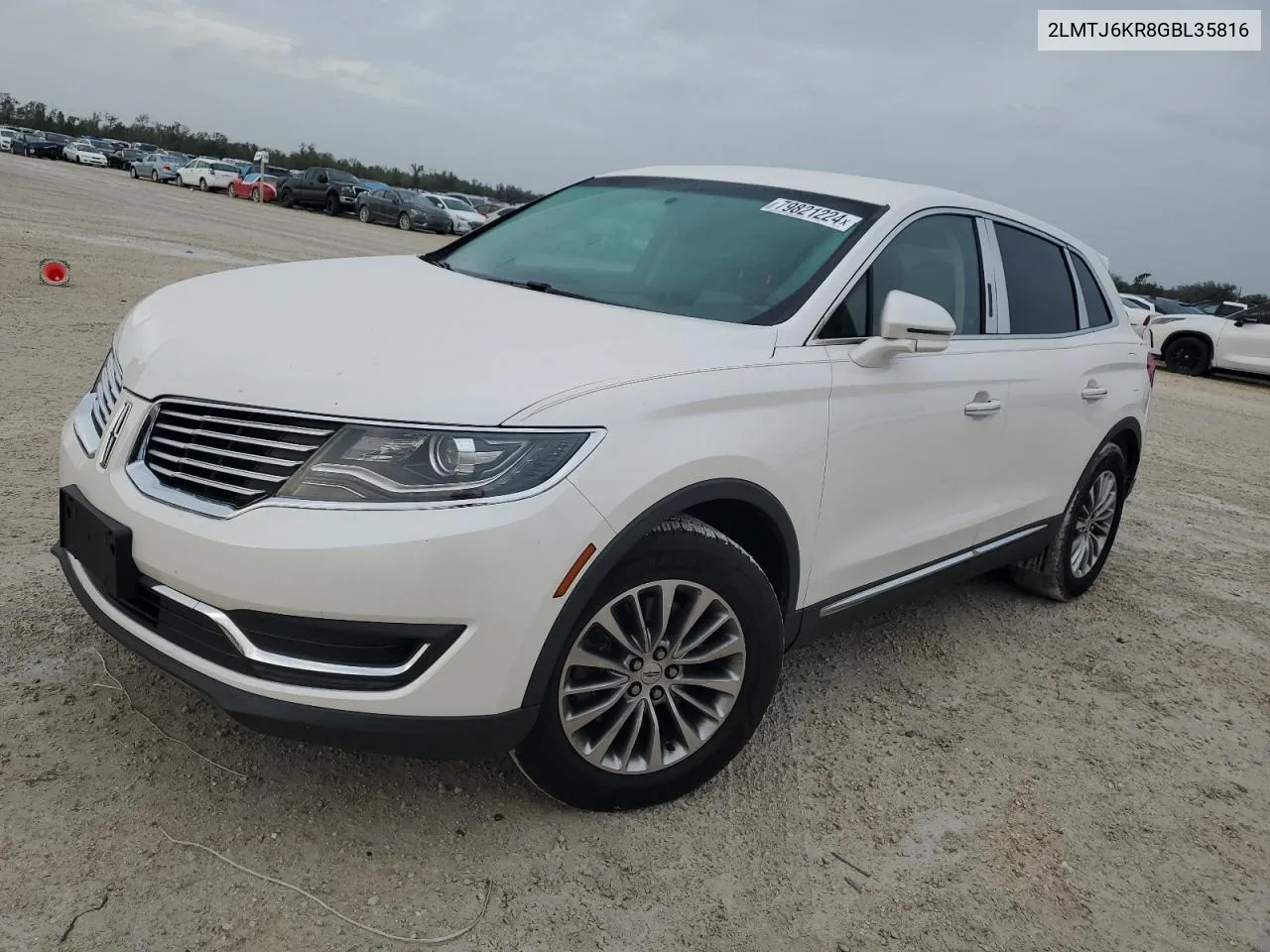 2016 Lincoln Mkx Select VIN: 2LMTJ6KR8GBL35816 Lot: 79821224