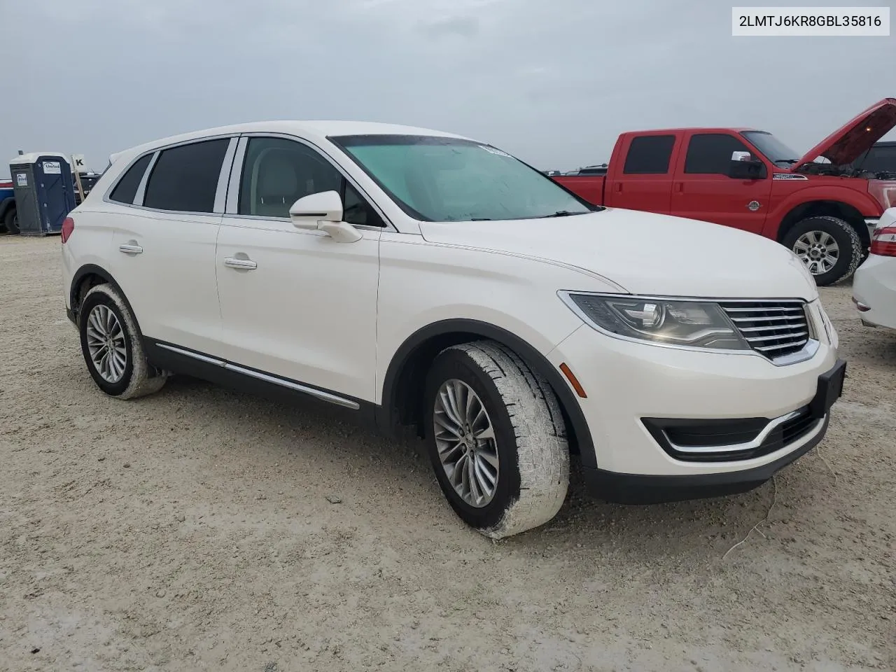 2016 Lincoln Mkx Select VIN: 2LMTJ6KR8GBL35816 Lot: 79821224