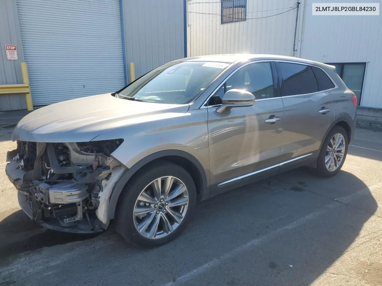 2016 Lincoln Mkx Reserve VIN: 2LMTJ8LP2GBL84230 Lot: 80033664