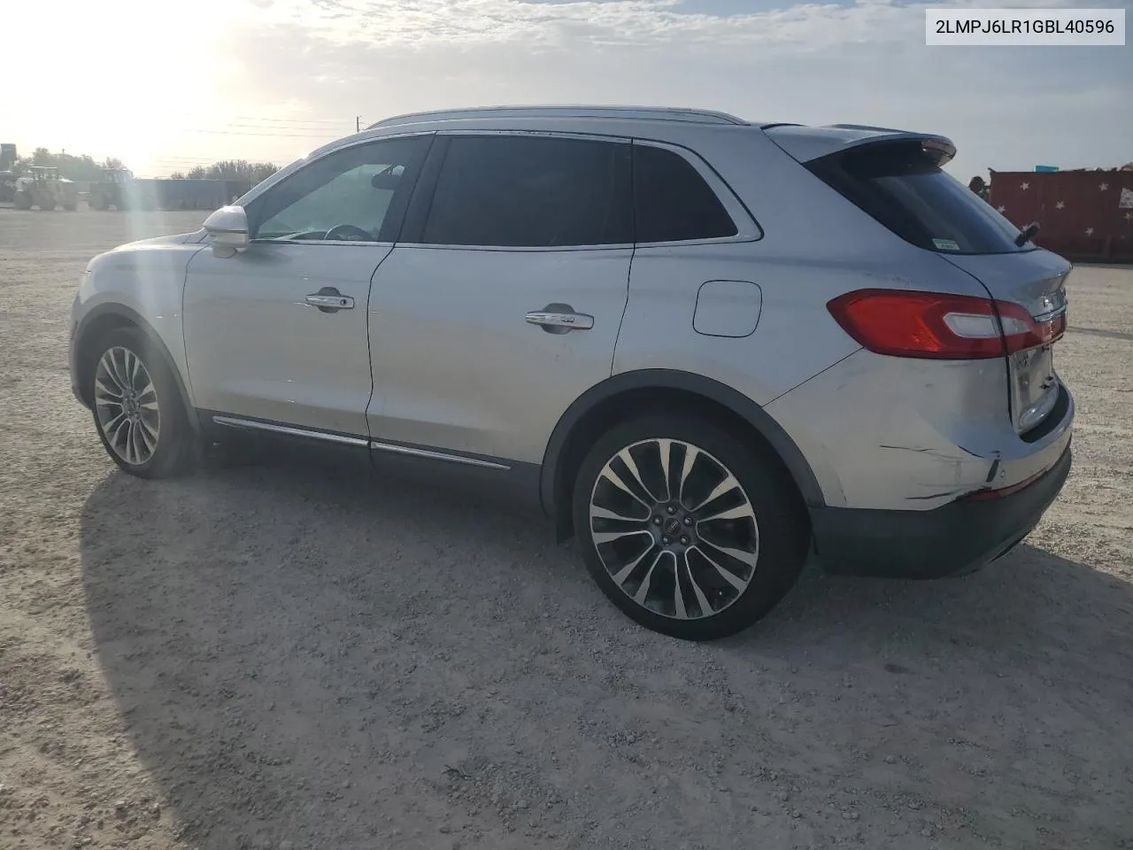 2016 Lincoln Mkx Reserve VIN: 2LMPJ6LR1GBL40596 Lot: 80985204