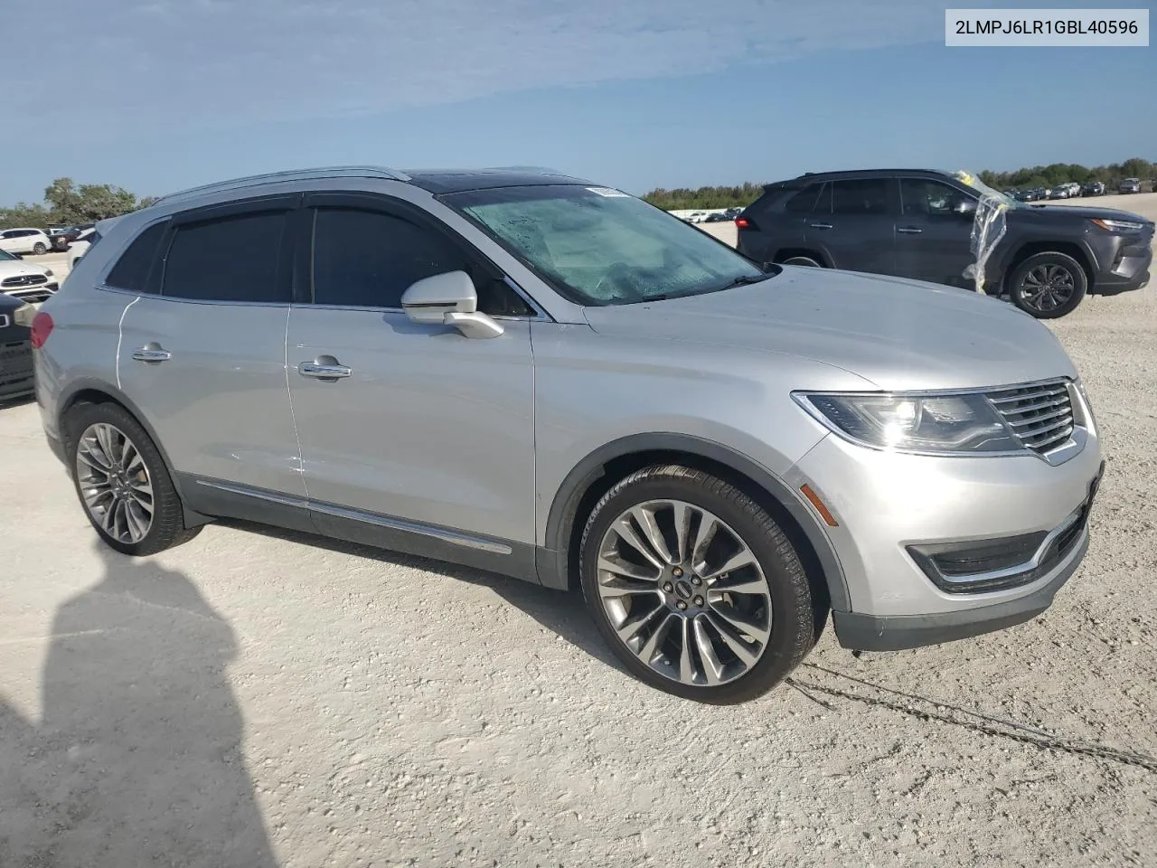 2016 Lincoln Mkx Reserve VIN: 2LMPJ6LR1GBL40596 Lot: 80985204