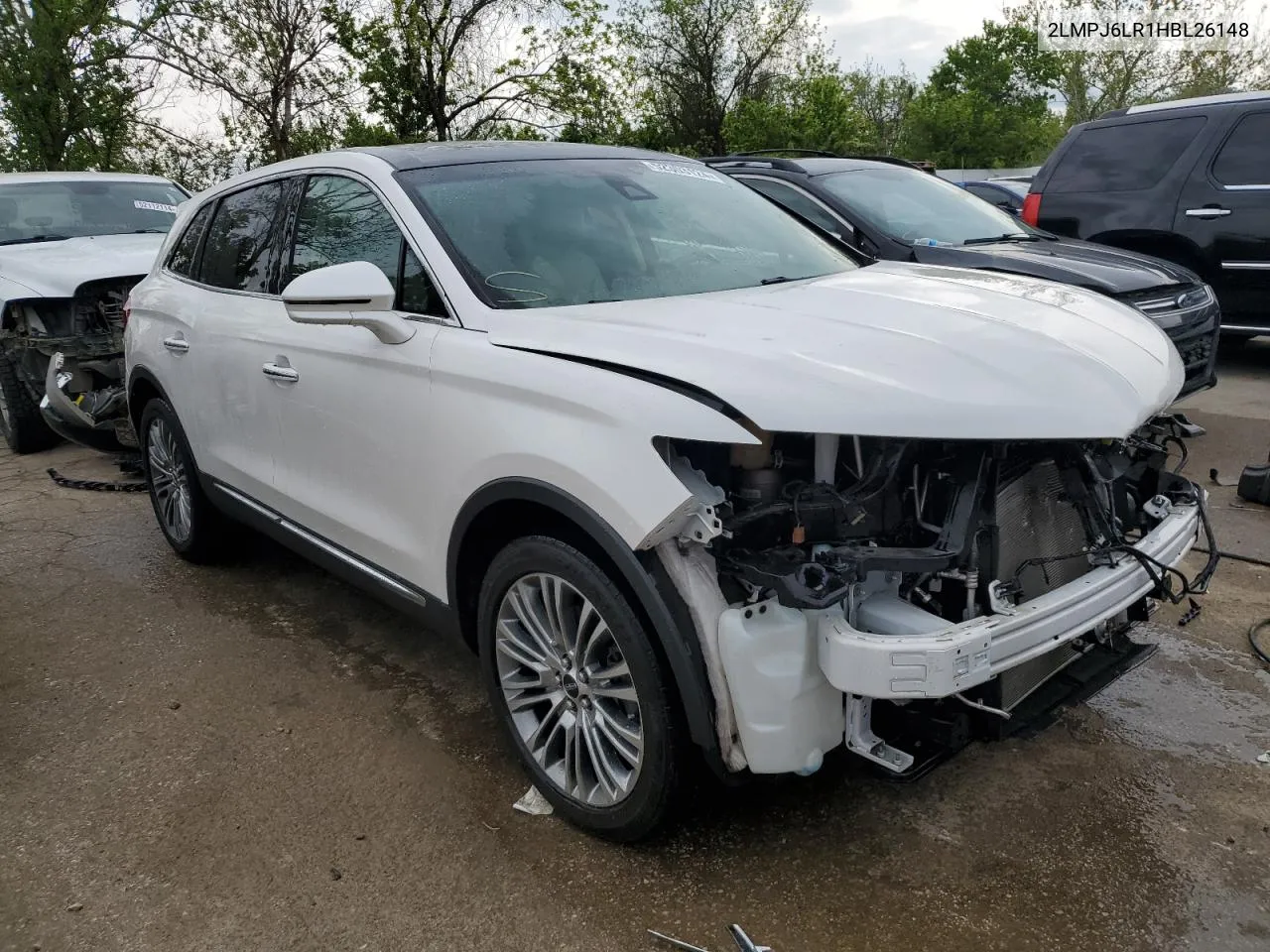 2LMPJ6LR1HBL26148 2017 Lincoln Mkx Reserve