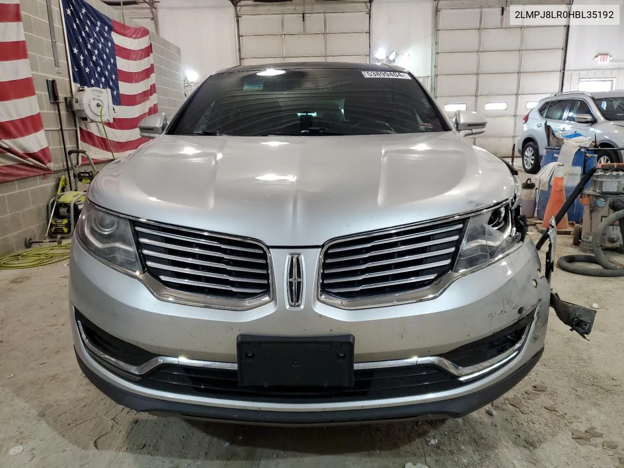 2017 Lincoln Mkx Reserve VIN: 2LMPJ8LR0HBL35192 Lot: 53899404