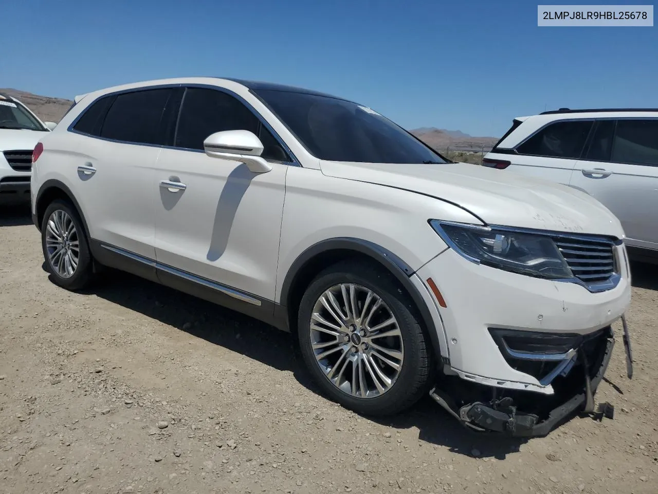 2017 Lincoln Mkx Reserve VIN: 2LMPJ8LR9HBL25678 Lot: 57873524