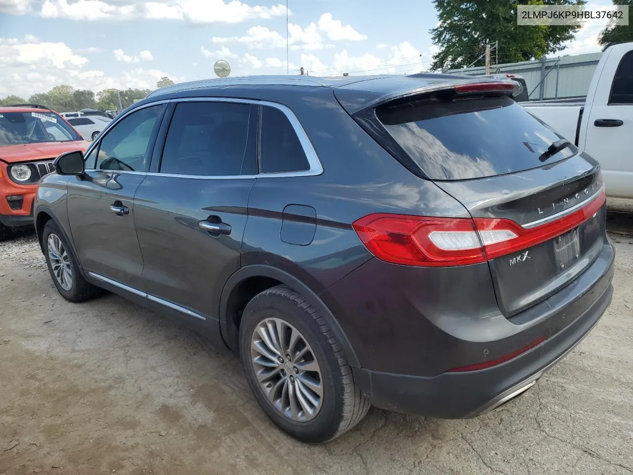 2LMPJ6KP9HBL37642 2017 Lincoln Mkx Select