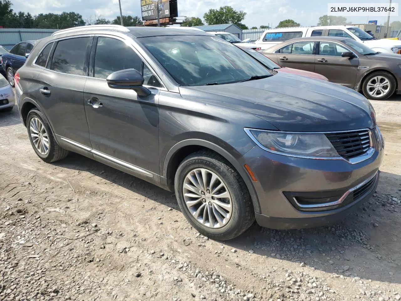 2LMPJ6KP9HBL37642 2017 Lincoln Mkx Select