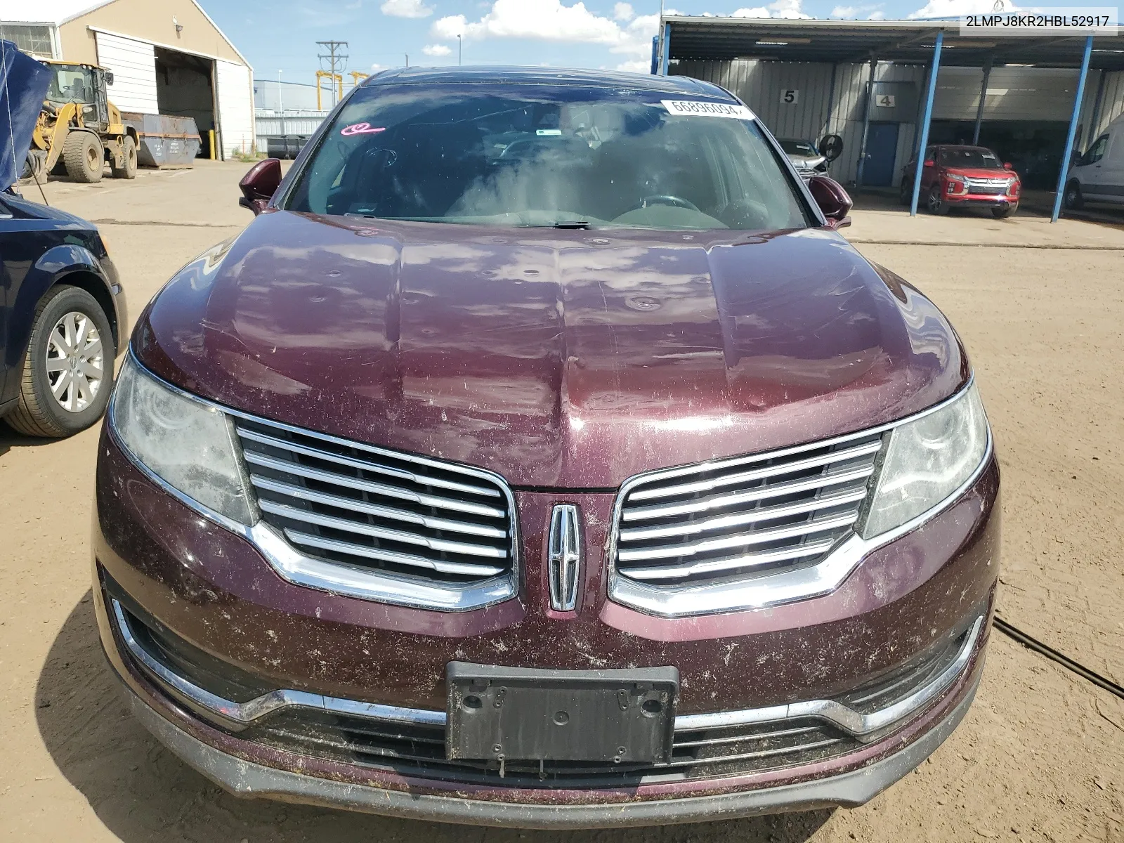 2LMPJ8KR2HBL52917 2017 Lincoln Mkx Select