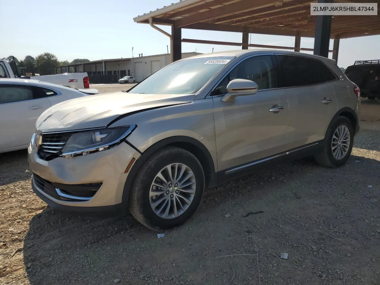 2017 Lincoln Mkx Select VIN: 2LMPJ6KR5HBL47344 Lot: 68839934