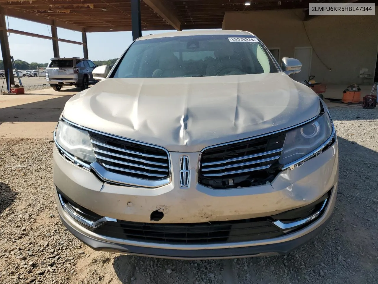 2LMPJ6KR5HBL47344 2017 Lincoln Mkx Select