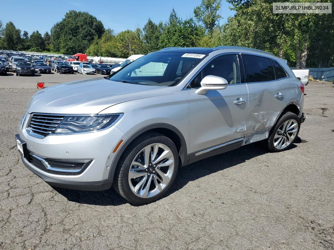 2LMPJ8LP1HBL39234 2017 Lincoln Mkx Reserve