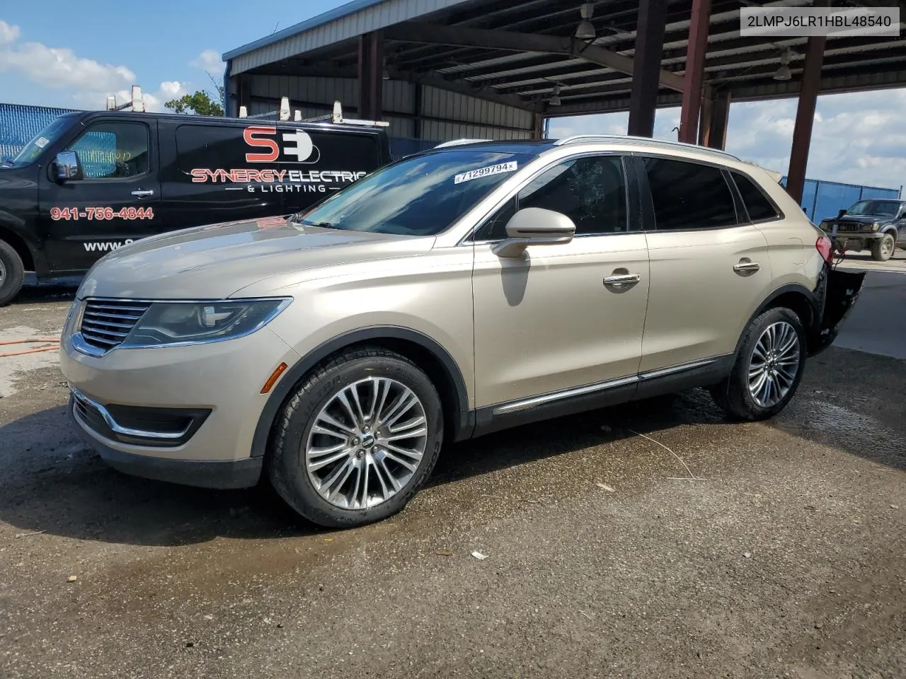 2LMPJ6LR1HBL48540 2017 Lincoln Mkx Reserve