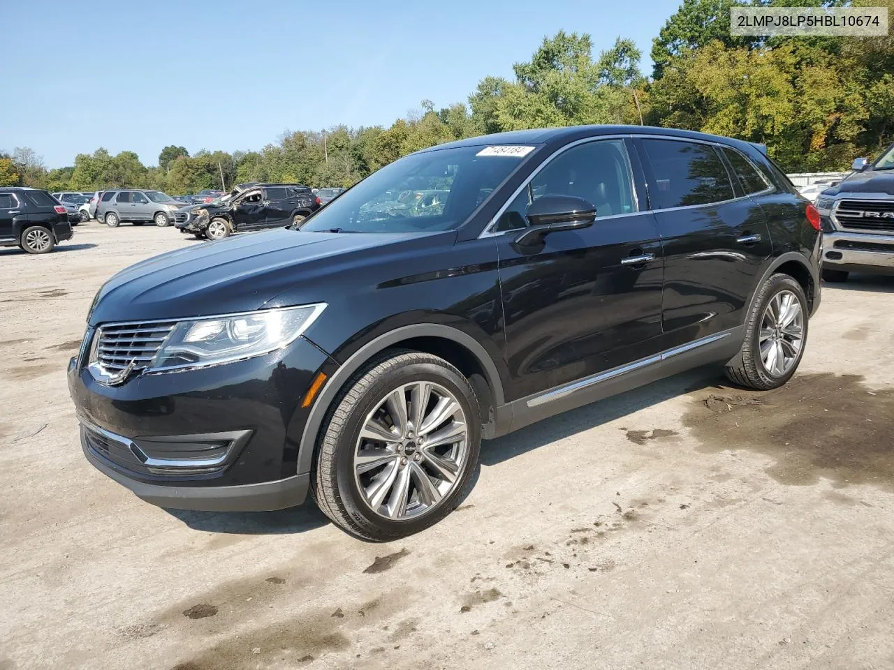 2LMPJ8LP5HBL10674 2017 Lincoln Mkx Reserve