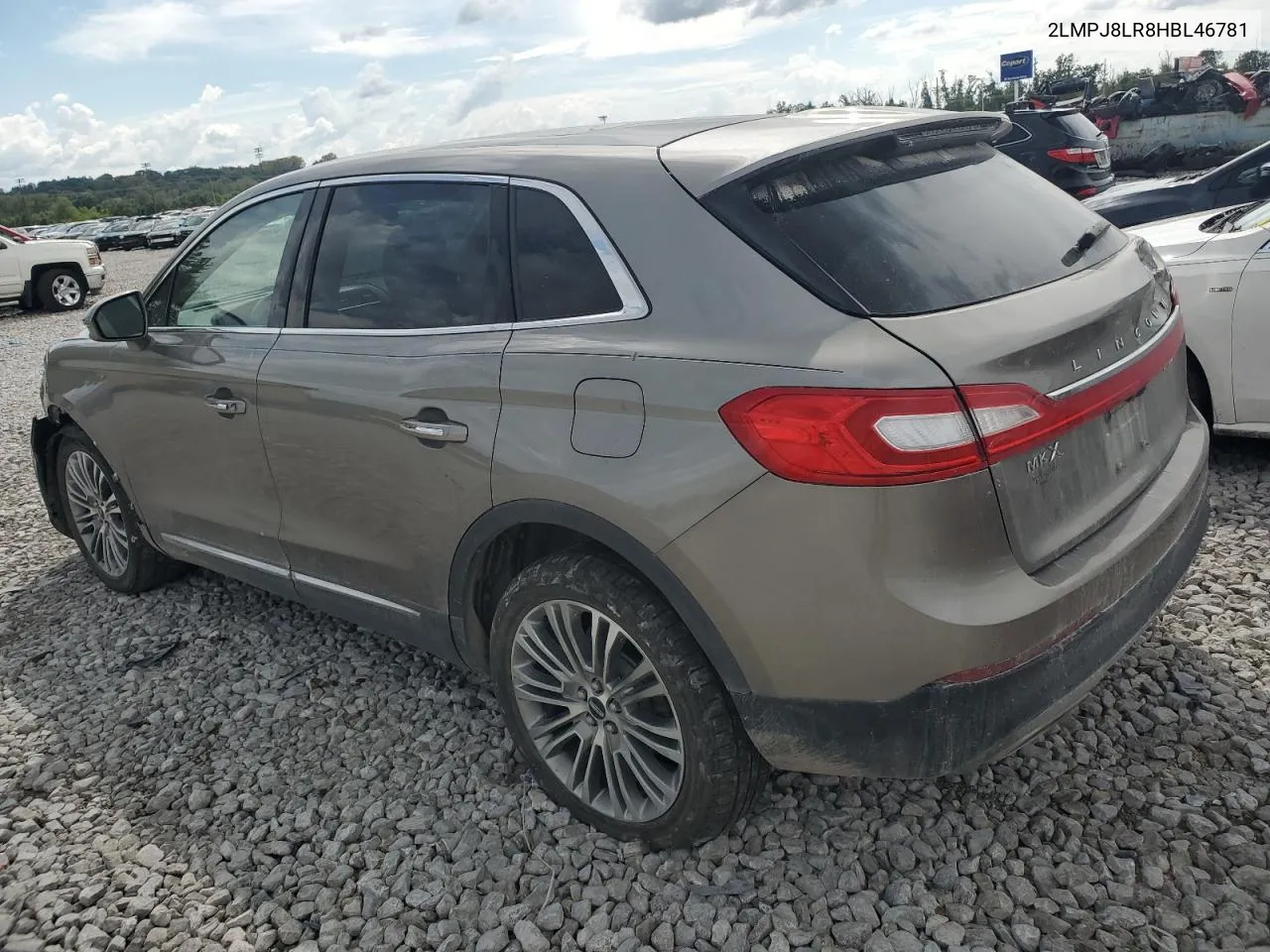 2017 Lincoln Mkx Reserve VIN: 2LMPJ8LR8HBL46781 Lot: 71580784