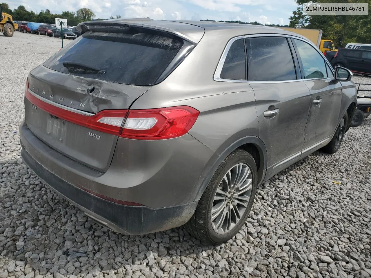 2017 Lincoln Mkx Reserve VIN: 2LMPJ8LR8HBL46781 Lot: 71580784