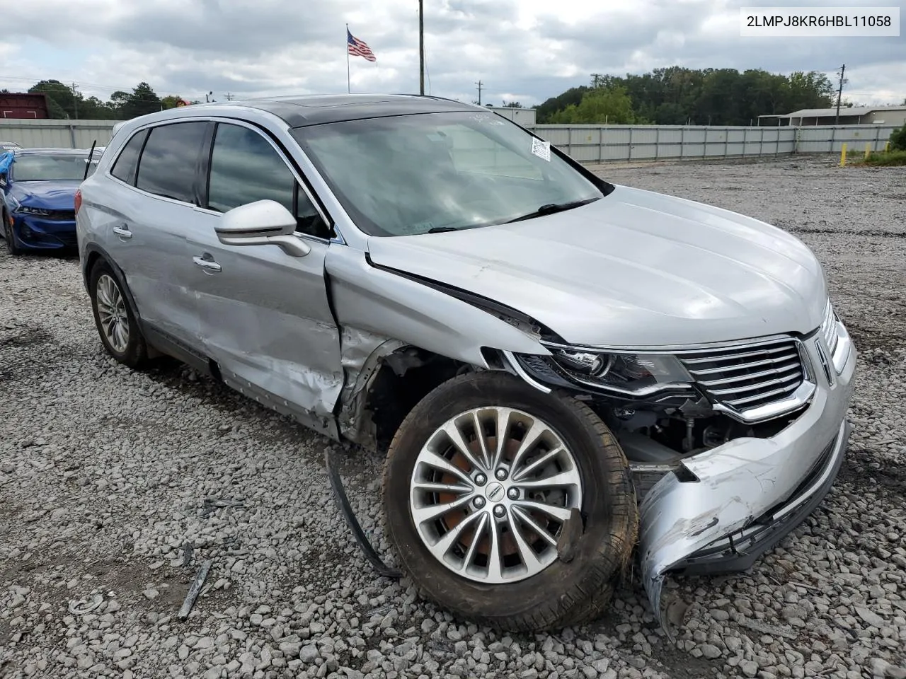 2017 Lincoln Mkx Select VIN: 2LMPJ8KR6HBL11058 Lot: 71771604