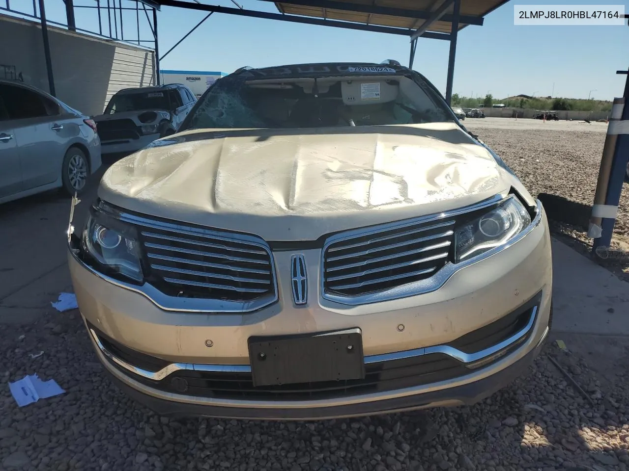 2LMPJ8LR0HBL47164 2017 Lincoln Mkx Reserve