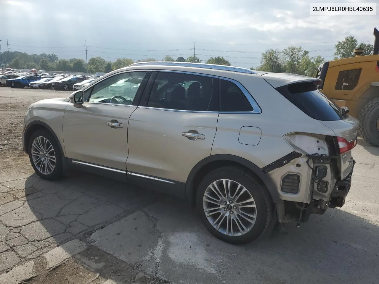 2017 Lincoln Mkx Reserve VIN: 2LMPJ8LR0HBL40635 Lot: 72781494