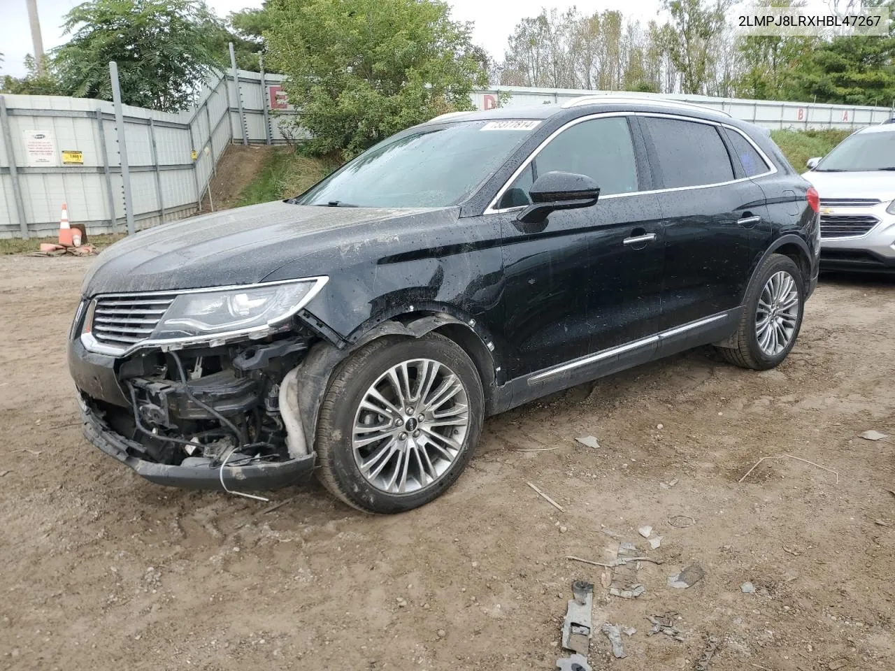 2LMPJ8LRXHBL47267 2017 Lincoln Mkx Reserve