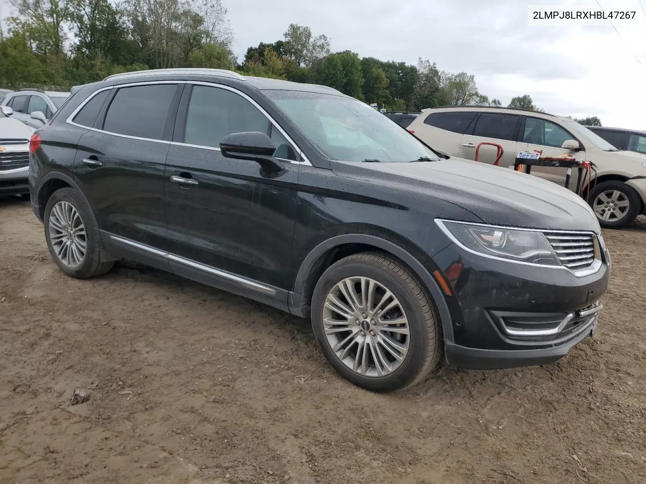 2017 Lincoln Mkx Reserve VIN: 2LMPJ8LRXHBL47267 Lot: 73377814