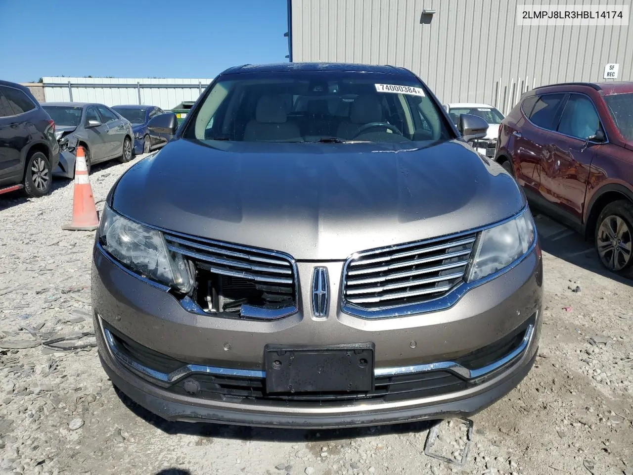 2LMPJ8LR3HBL14174 2017 Lincoln Mkx Reserve