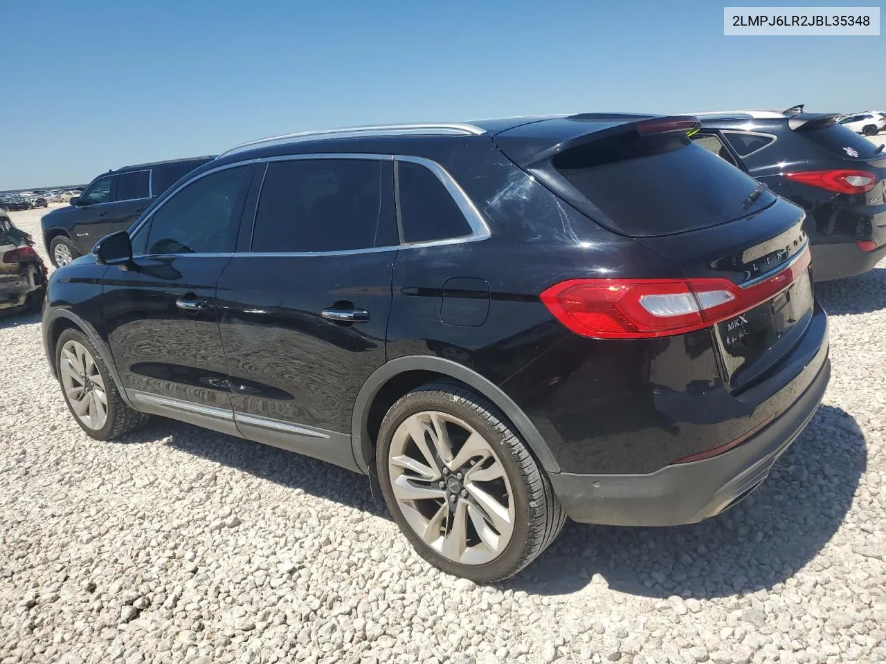 2018 Lincoln Mkx Reserve VIN: 2LMPJ6LR2JBL35348 Lot: 70741404