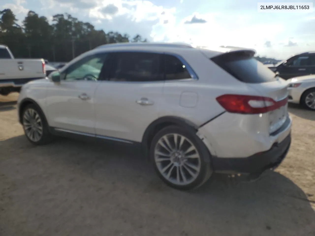 2LMPJ6LR8JBL11653 2018 Lincoln Mkx Reserve