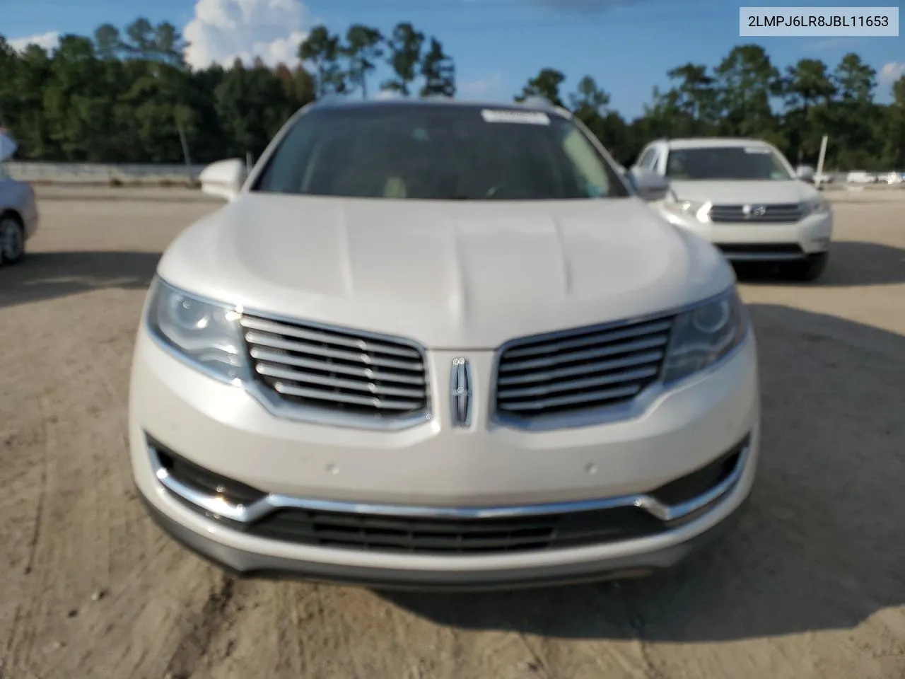 2LMPJ6LR8JBL11653 2018 Lincoln Mkx Reserve