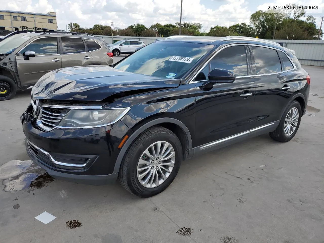 2LMPJ6KR5JBL49049 2018 Lincoln Mkx Select