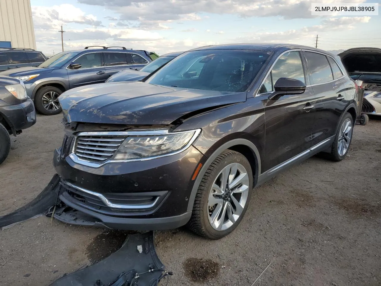 2018 Lincoln Mkx Black Label VIN: 2LMPJ9JP8JBL38905 Lot: 73223734