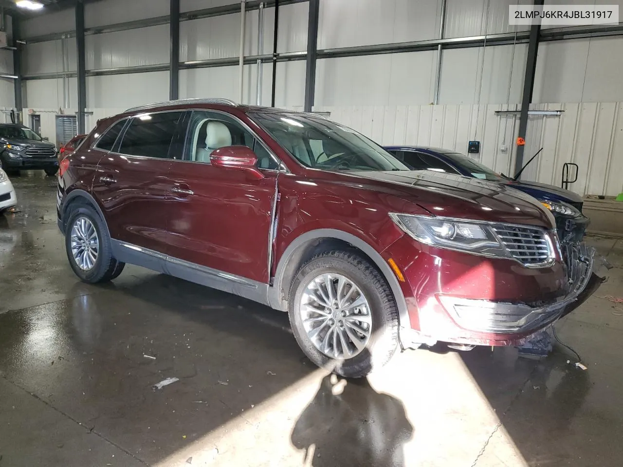 2LMPJ6KR4JBL31917 2018 Lincoln Mkx Select