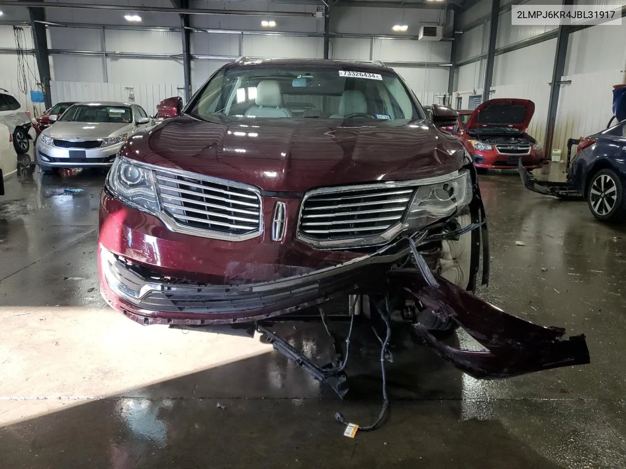 2LMPJ6KR4JBL31917 2018 Lincoln Mkx Select