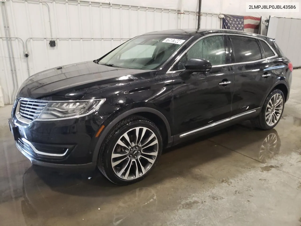 2018 Lincoln Mkx Reserve VIN: 2LMPJ8LP0JBL43586 Lot: 73587044