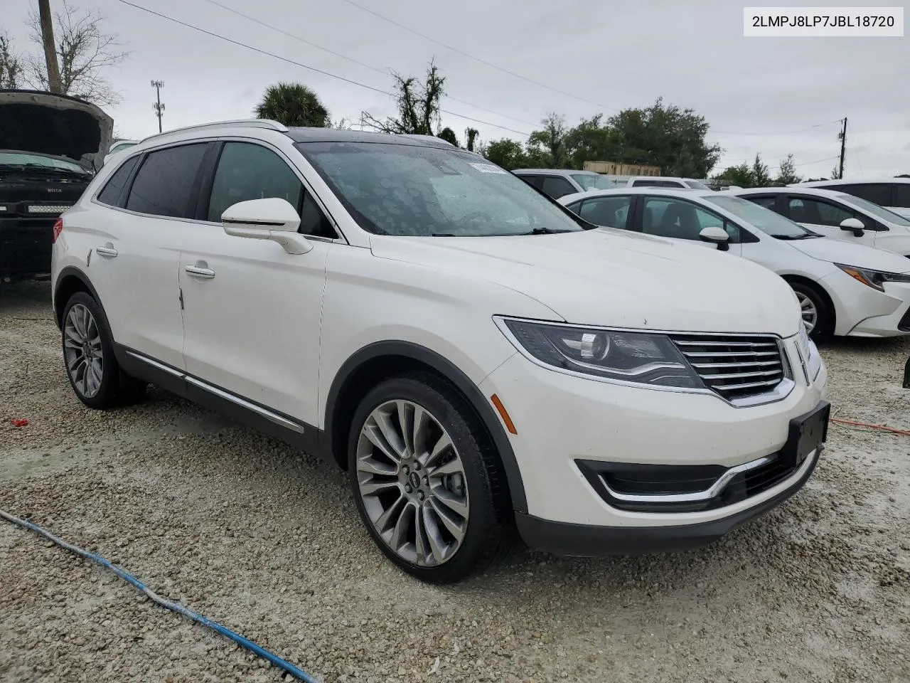 2LMPJ8LP7JBL18720 2018 Lincoln Mkx Reserve