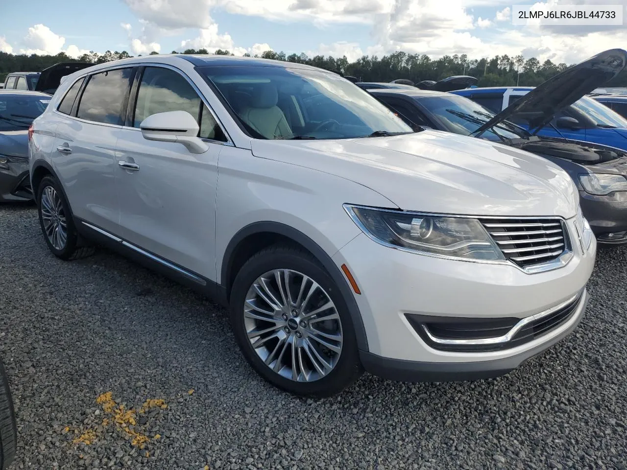 2018 Lincoln Mkx Reserve VIN: 2LMPJ6LR6JBL44733 Lot: 74904594