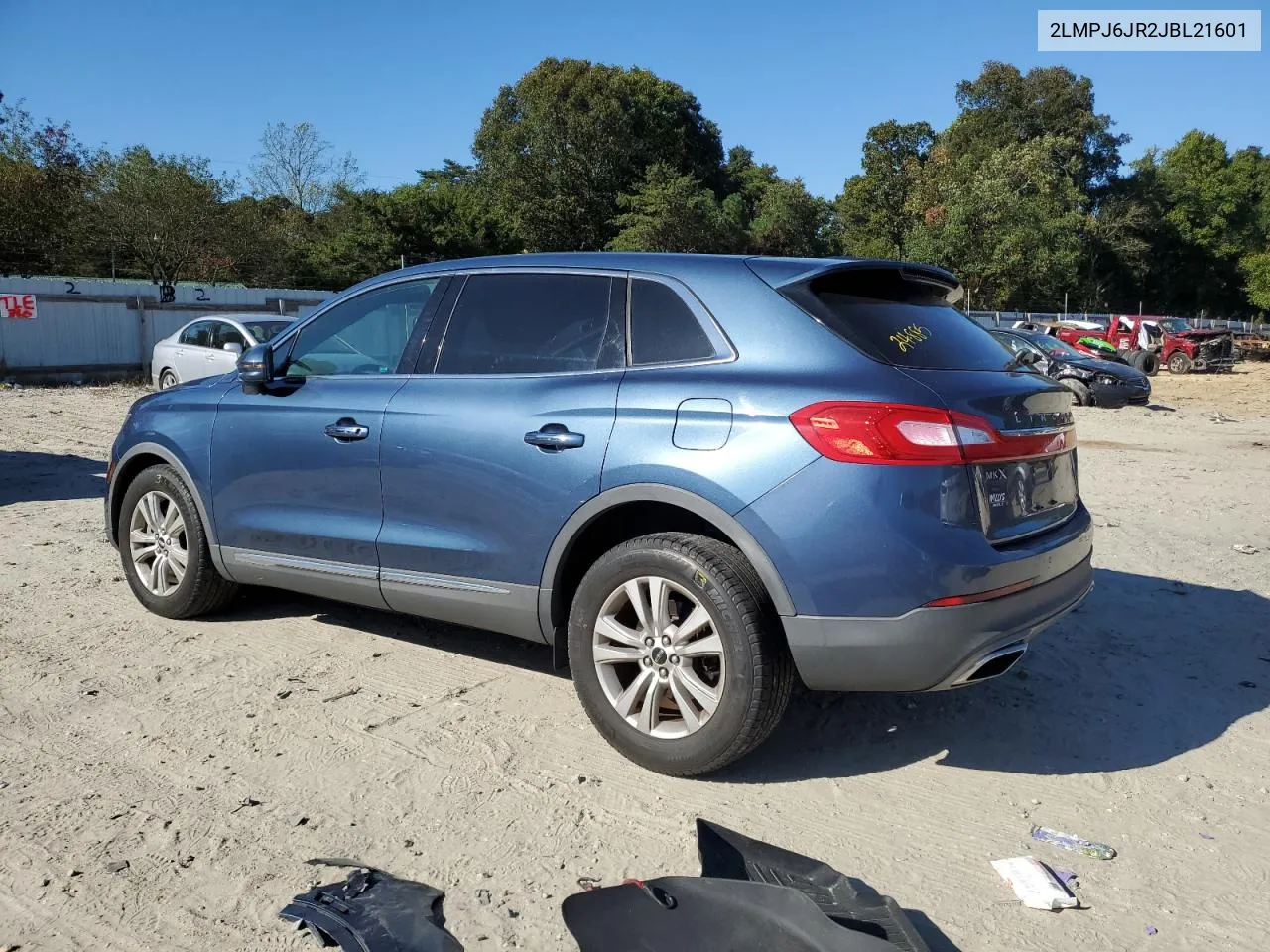 2018 Lincoln Mkx Premiere VIN: 2LMPJ6JR2JBL21601 Lot: 75449954