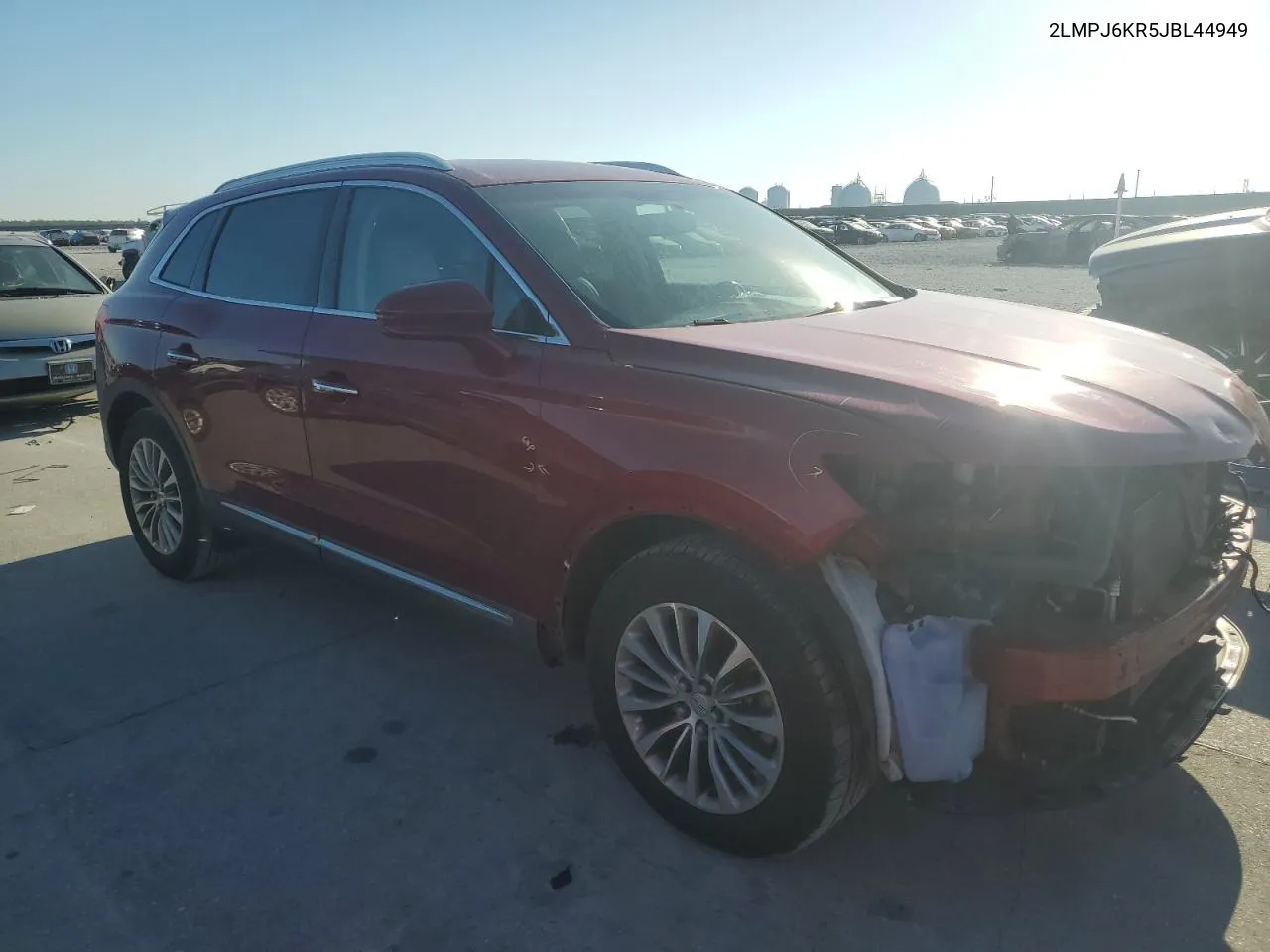 2LMPJ6KR5JBL44949 2018 Lincoln Mkx Select