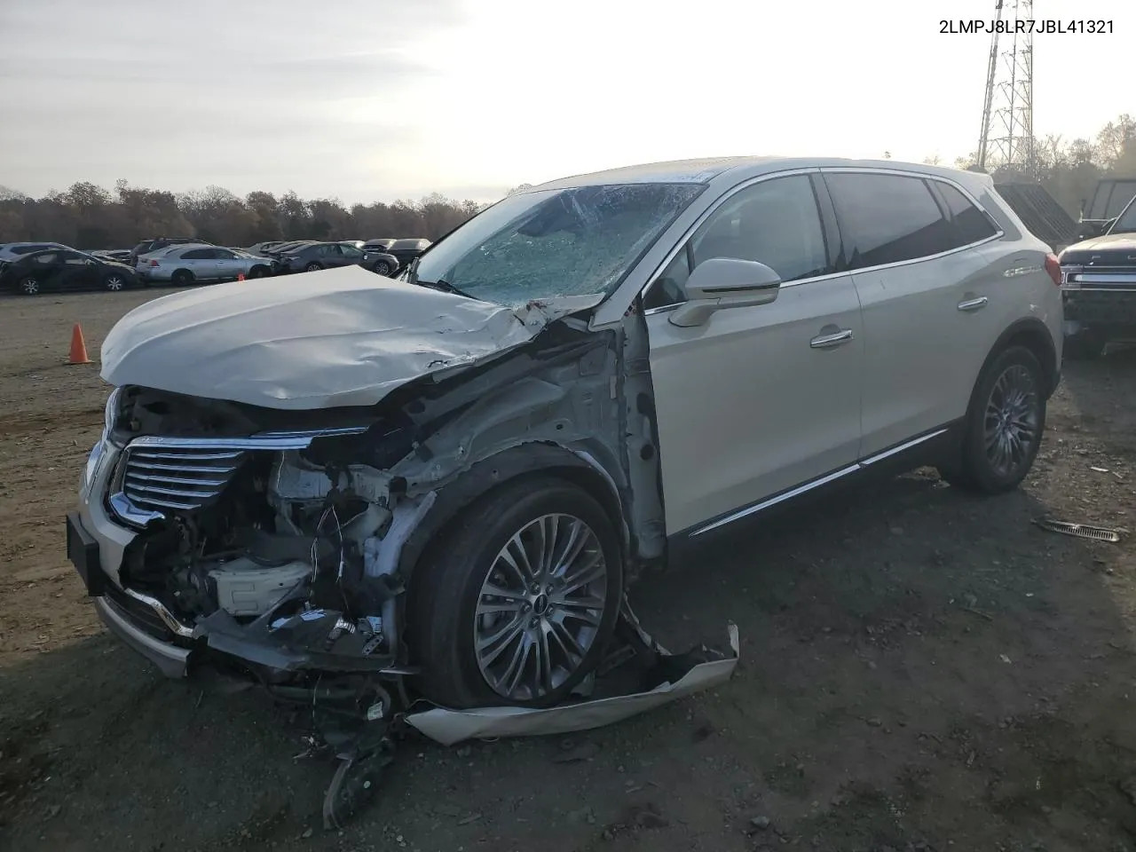 2018 Lincoln Mkx Reserve VIN: 2LMPJ8LR7JBL41321 Lot: 78861494