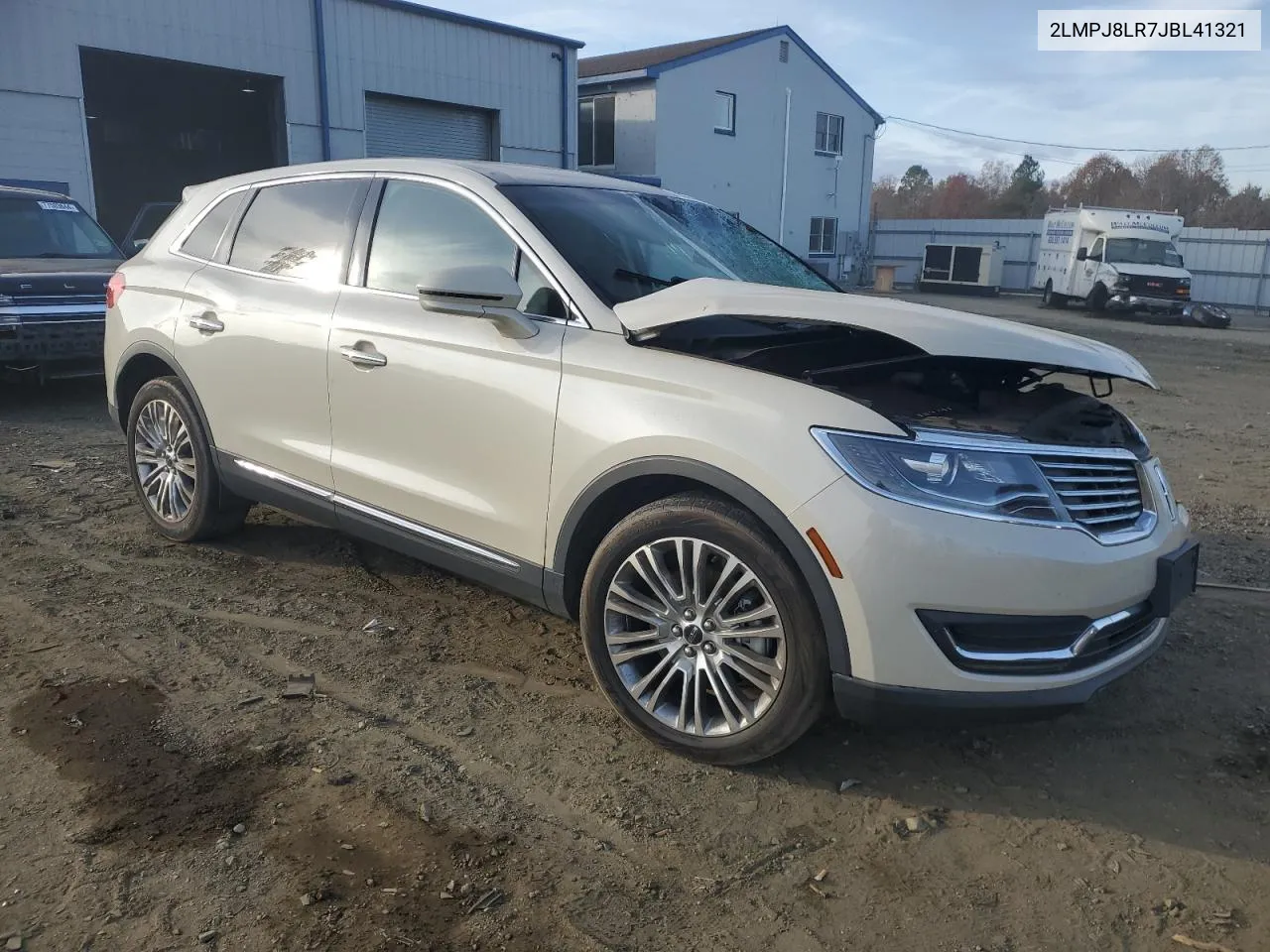 2018 Lincoln Mkx Reserve VIN: 2LMPJ8LR7JBL41321 Lot: 78861494