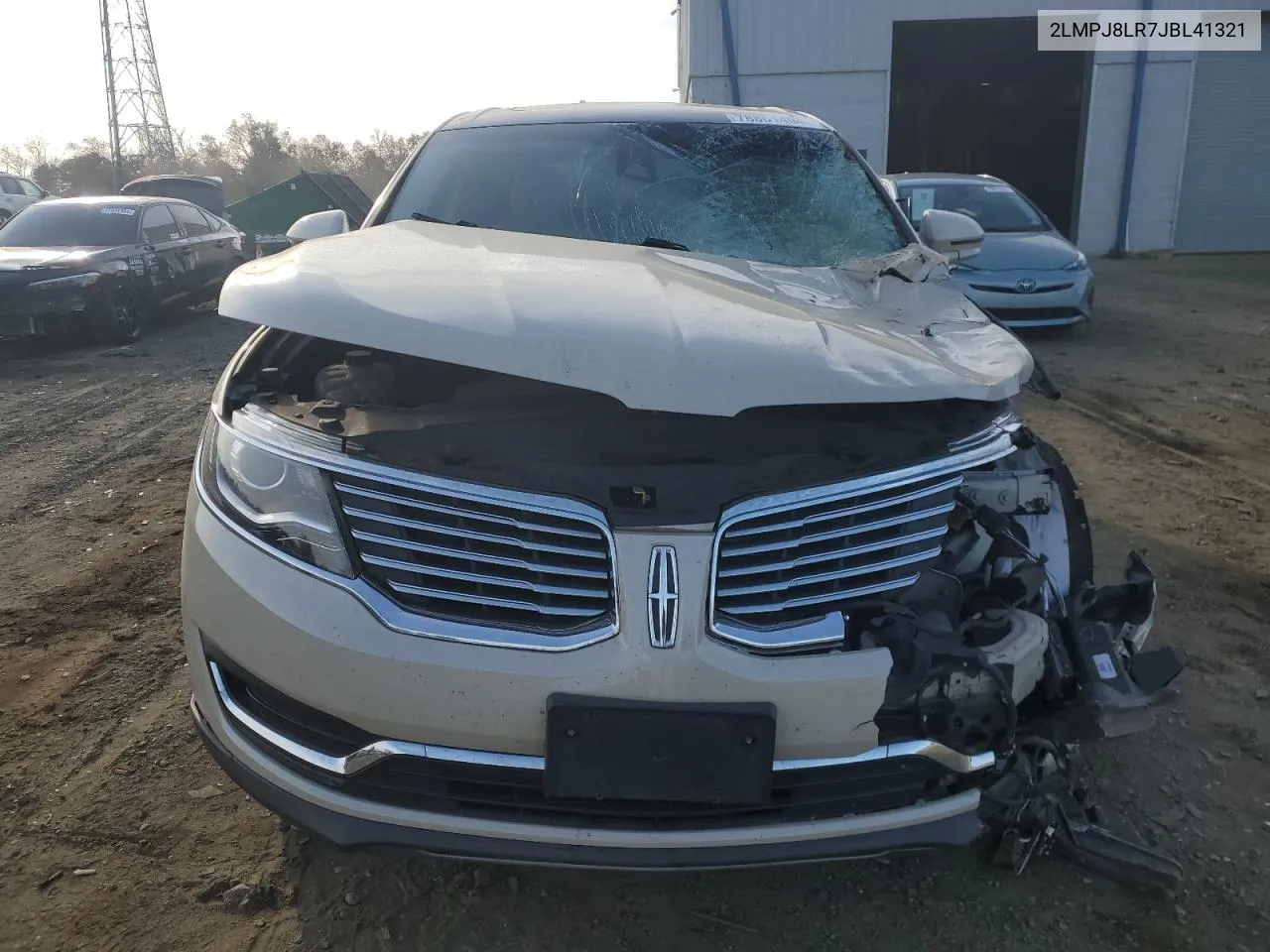 2018 Lincoln Mkx Reserve VIN: 2LMPJ8LR7JBL41321 Lot: 78861494