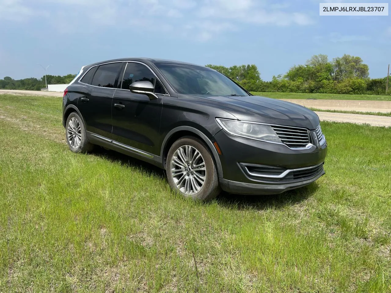 2018 Lincoln Mkx Reserve VIN: 2LMPJ6LRXJBL23707 Lot: 80394064