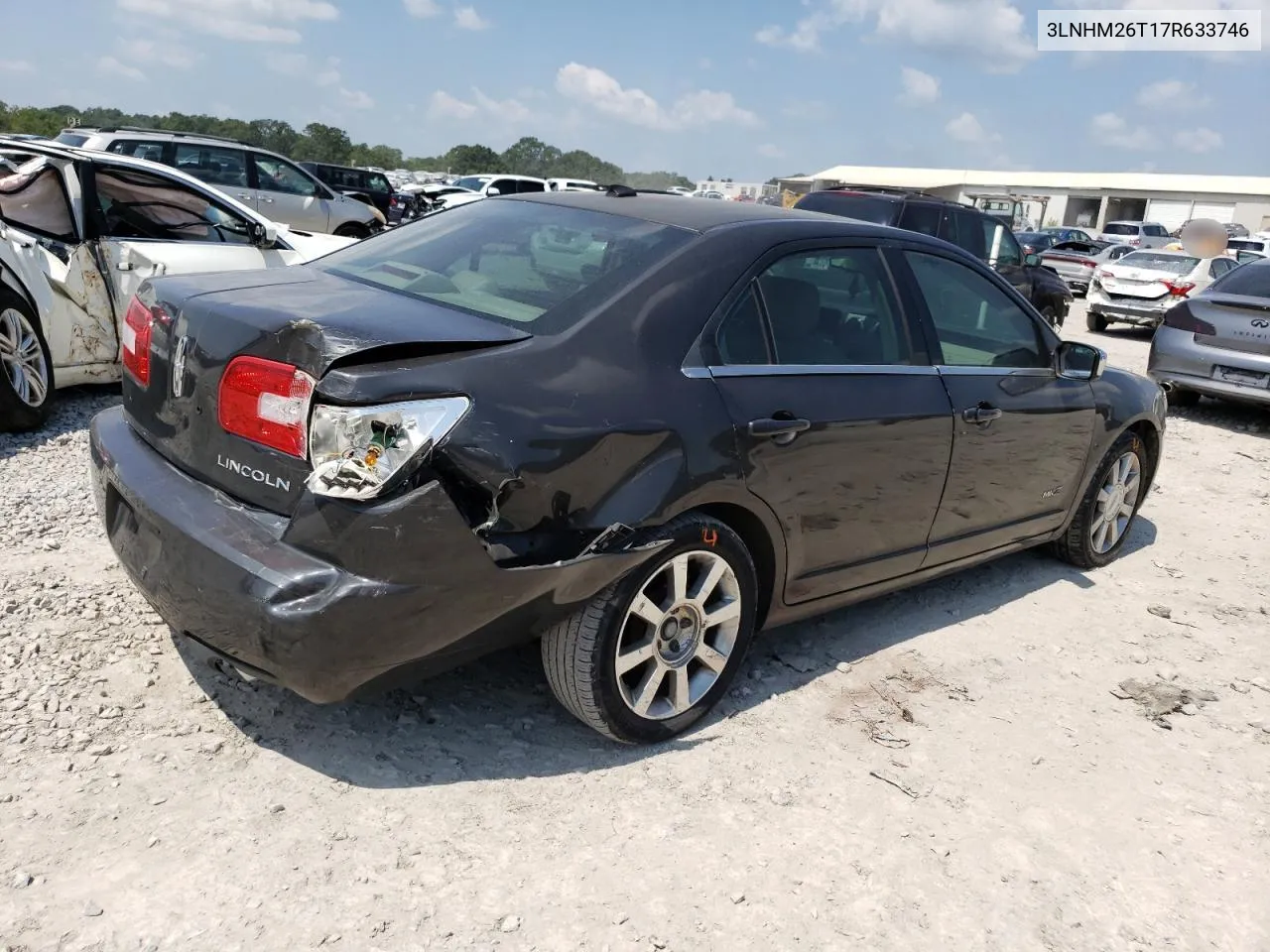 2007 Lincoln Mkz VIN: 3LNHM26T17R633746 Lot: 65791704