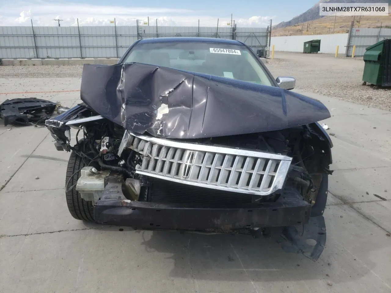 3LNHM28TX7R631068 2007 Lincoln Mkz