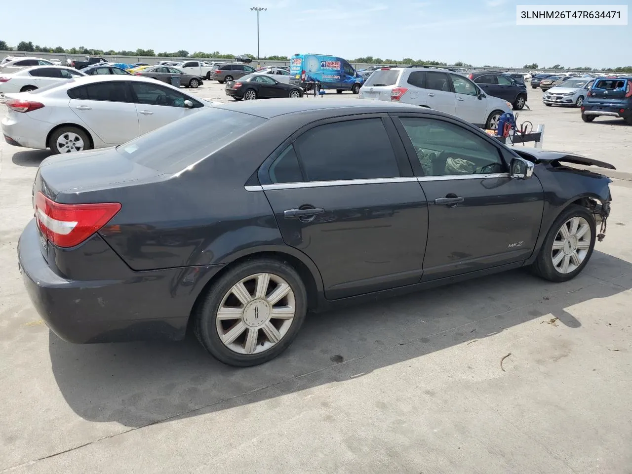 2007 Lincoln Mkz VIN: 3LNHM26T47R634471 Lot: 67916544