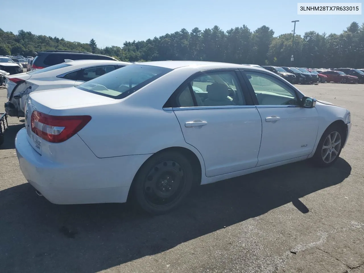 2007 Lincoln Mkz VIN: 3LNHM28TX7R633015 Lot: 68924424