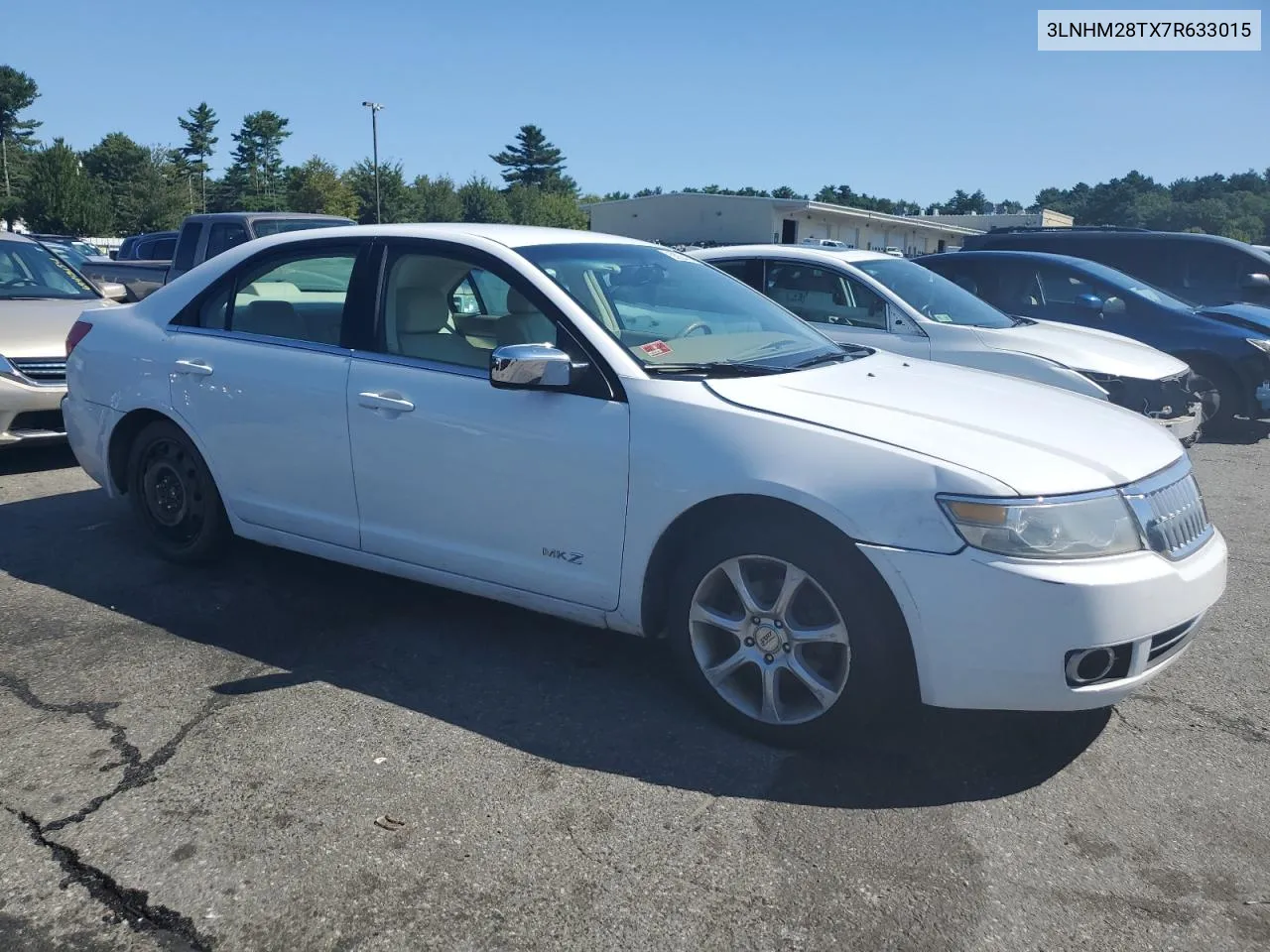 2007 Lincoln Mkz VIN: 3LNHM28TX7R633015 Lot: 68924424