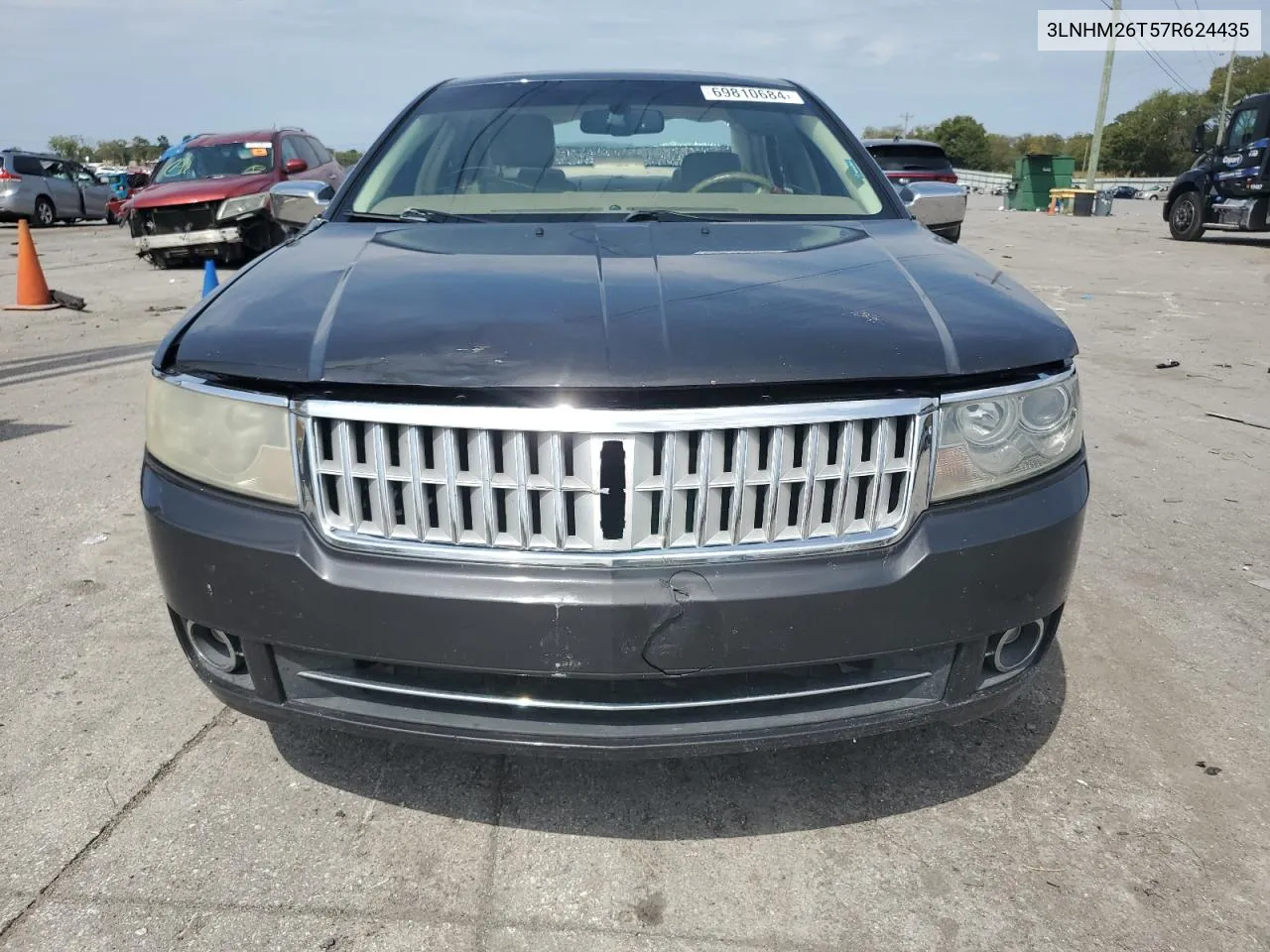 2007 Lincoln Mkz VIN: 3LNHM26T57R624435 Lot: 69810684